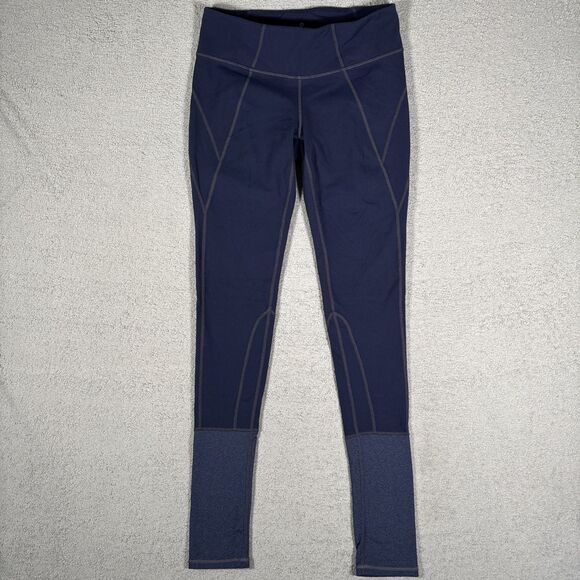 Athleta Pants - Athleta plié Tight‎ Legging Navy Blue Midrise 929784 Women’s Size Medium